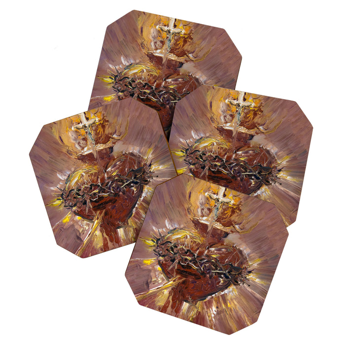Cor Jesu Sacratissimum XI Coaster Gallery Image 1
