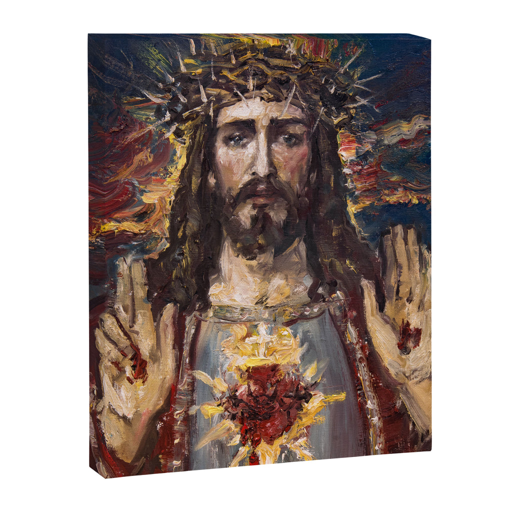 Cor Jesu Sacratissimum XIII Canvas Print Gallery Image 6