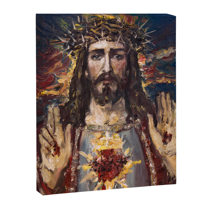 Cor Jesu Sacratissimum XIII Canvas Print Gallery Image 1