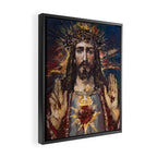 Cor Jesu Sacratissimum XIII Framed Canvas Print Gallery Image 2