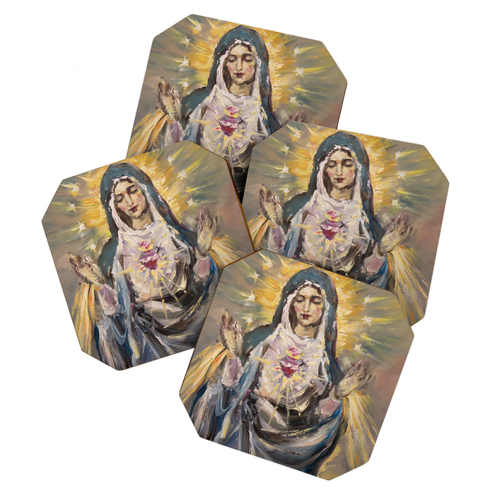 Cor Mariae Immaculatum VI Coaster Gallery Image 1