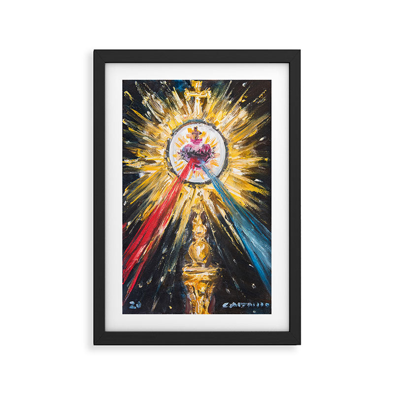 Divine Mercy II Framed Art Print Gallery Image 2