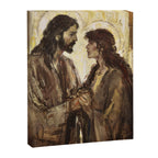 Don't Be Afraid, Mary, Everything Must Be Fulfilled Canvas Print Gallery Image 6