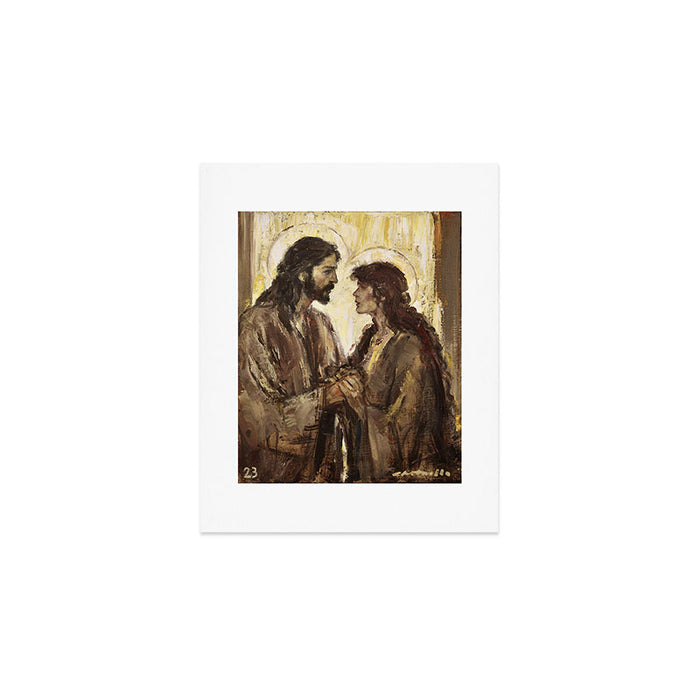 Don't Be Afraid, Mary, Everything Must Be Fulfilled Art Print Gallery Image 1