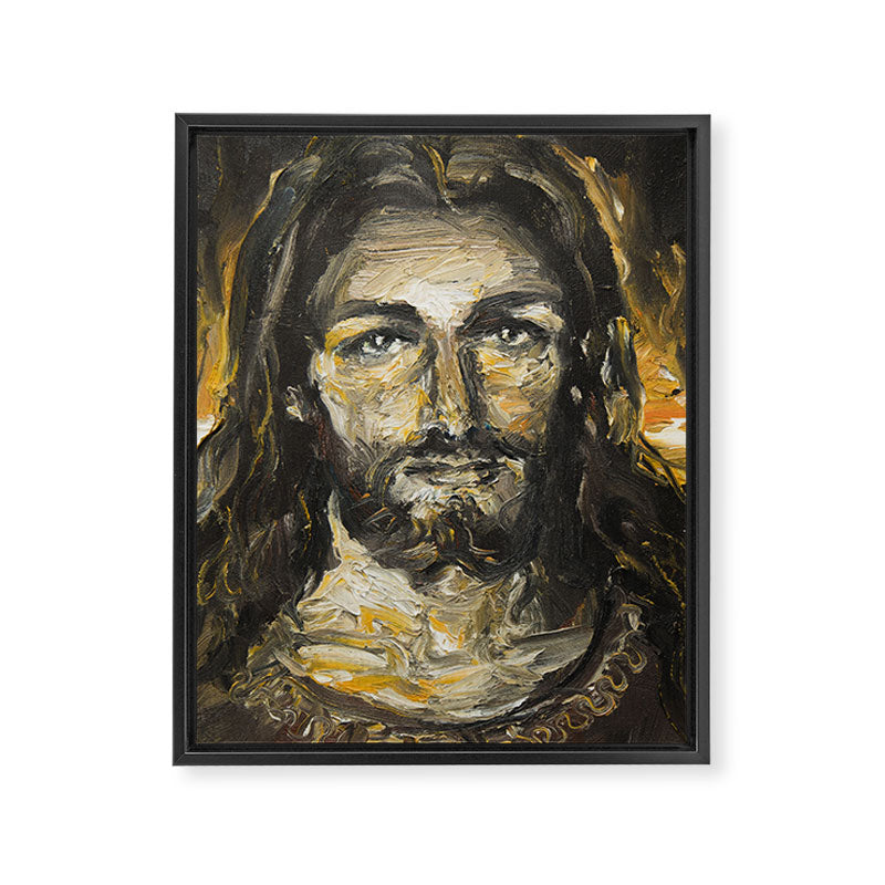 I am the light of the world. (Faustina's Vision) Framed Canvas Print Gallery Image 6