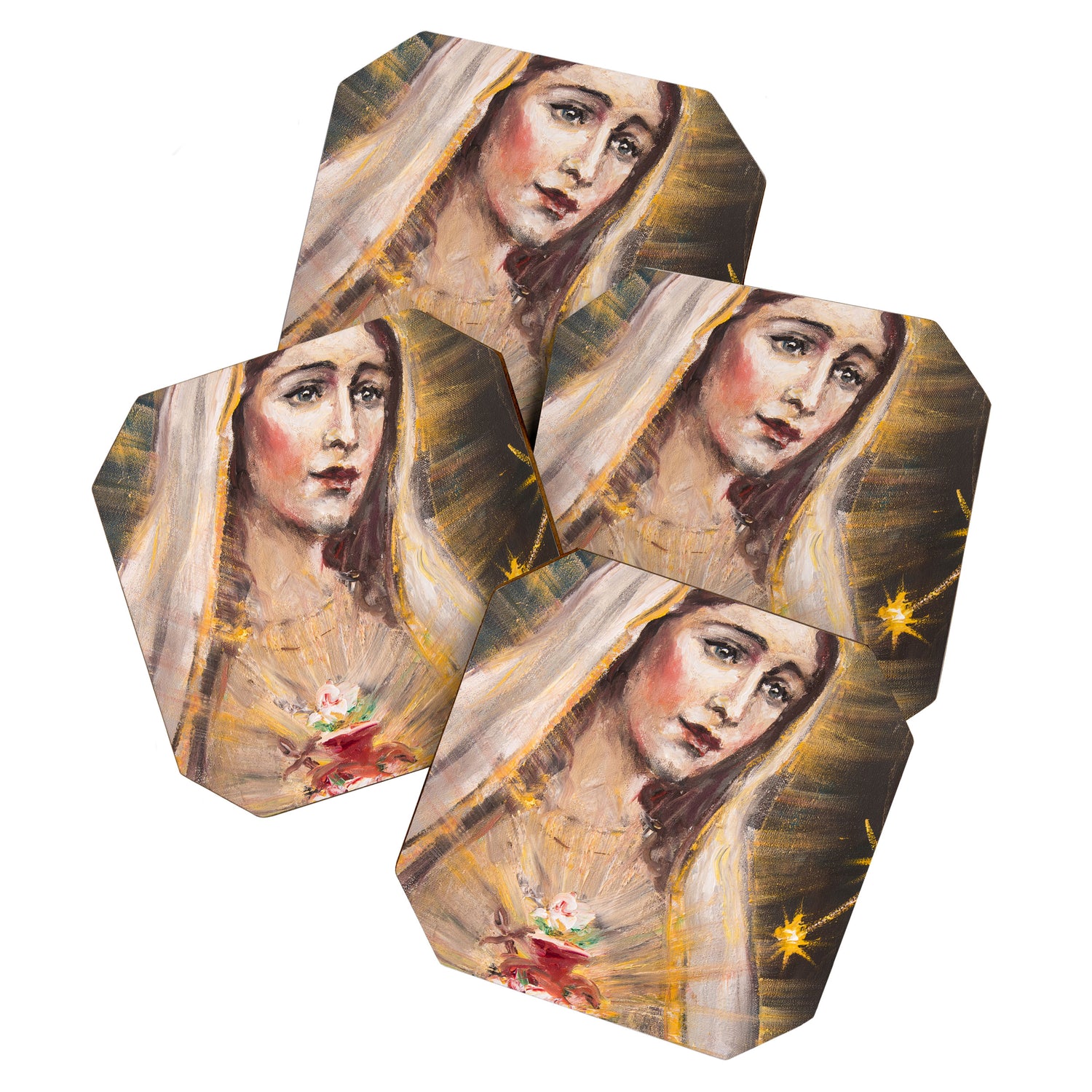 Immaculate Heart of Our Lady of Fatima Coaster Gallery Image 1