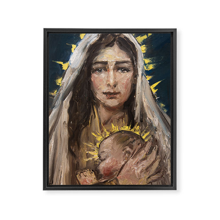 Mater Salvatoris Framed Canvas Print Gallery Image 1