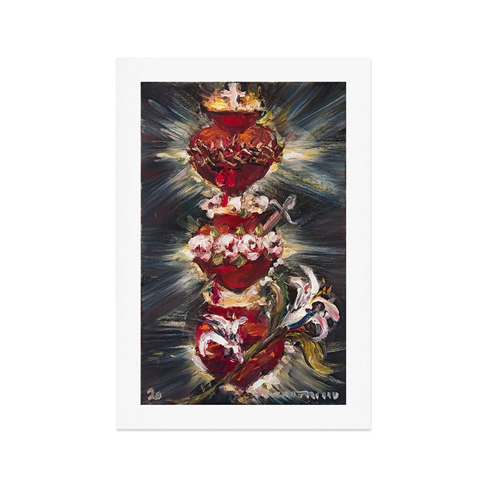 Most Sacred Hearts Art Print Gallery Image 1