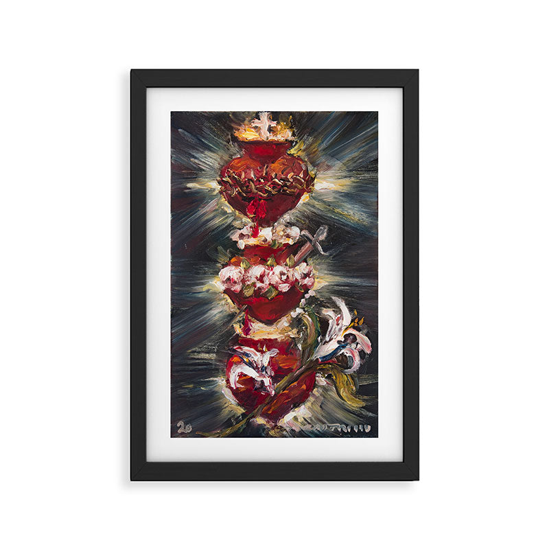 Most Sacred Hearts Framed Art Print Gallery Image 2