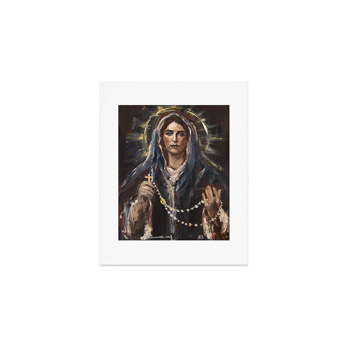 Mother of the Holy Rosary Art Print Gallery Image 1