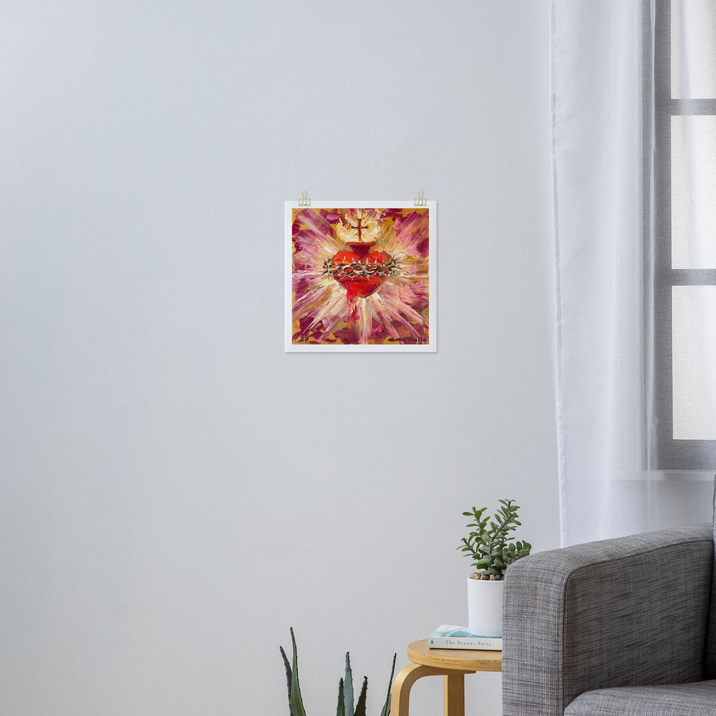Sacred Heart II Art Print Gallery Image 3