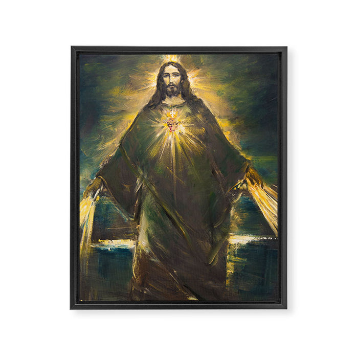 THE LIGHT OF THE WORLD III Framed Canvas Print Gallery Image 1