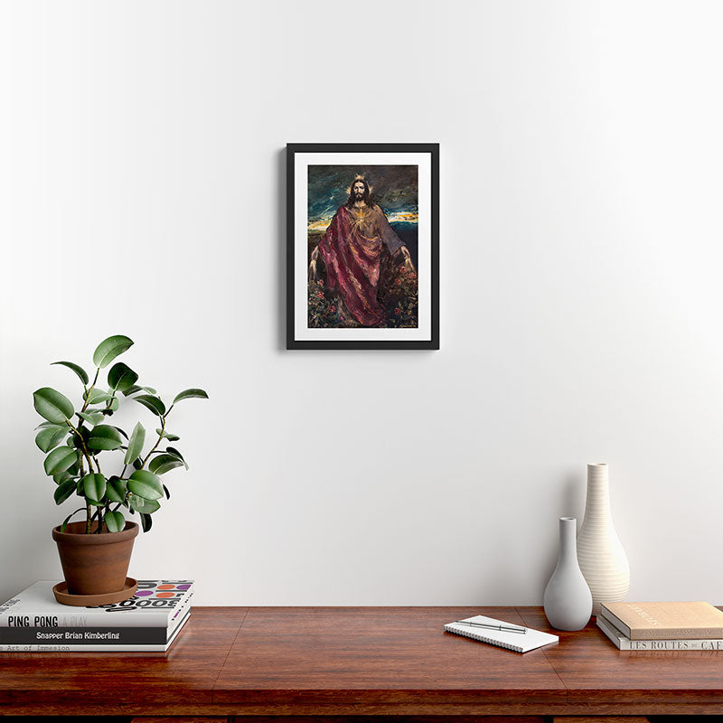 THE LIGHT OF THE WORLD - NEW EDITION Framed Art Print Gallery Image 2