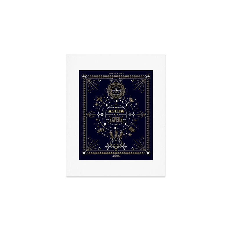 Ad Astra Per Aspera Art Print Gallery Image 1
