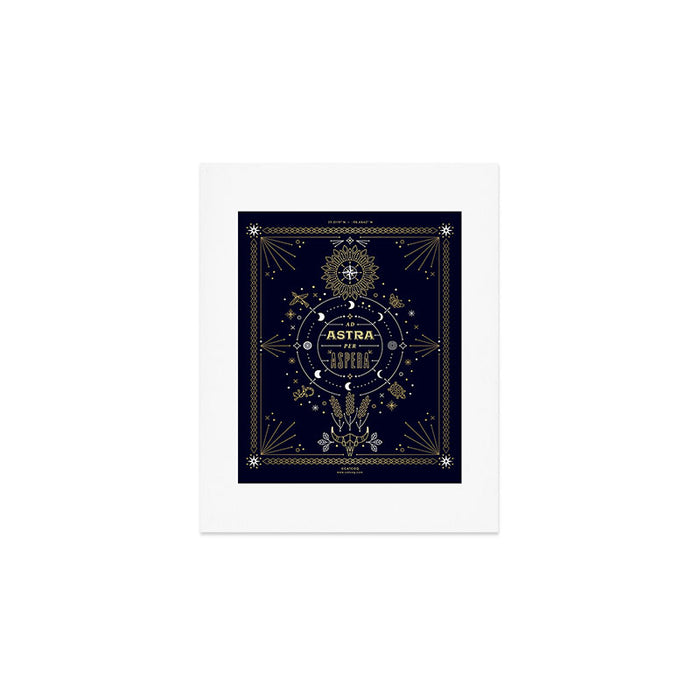 Ad Astra Per Aspera Art Print Gallery Image 1