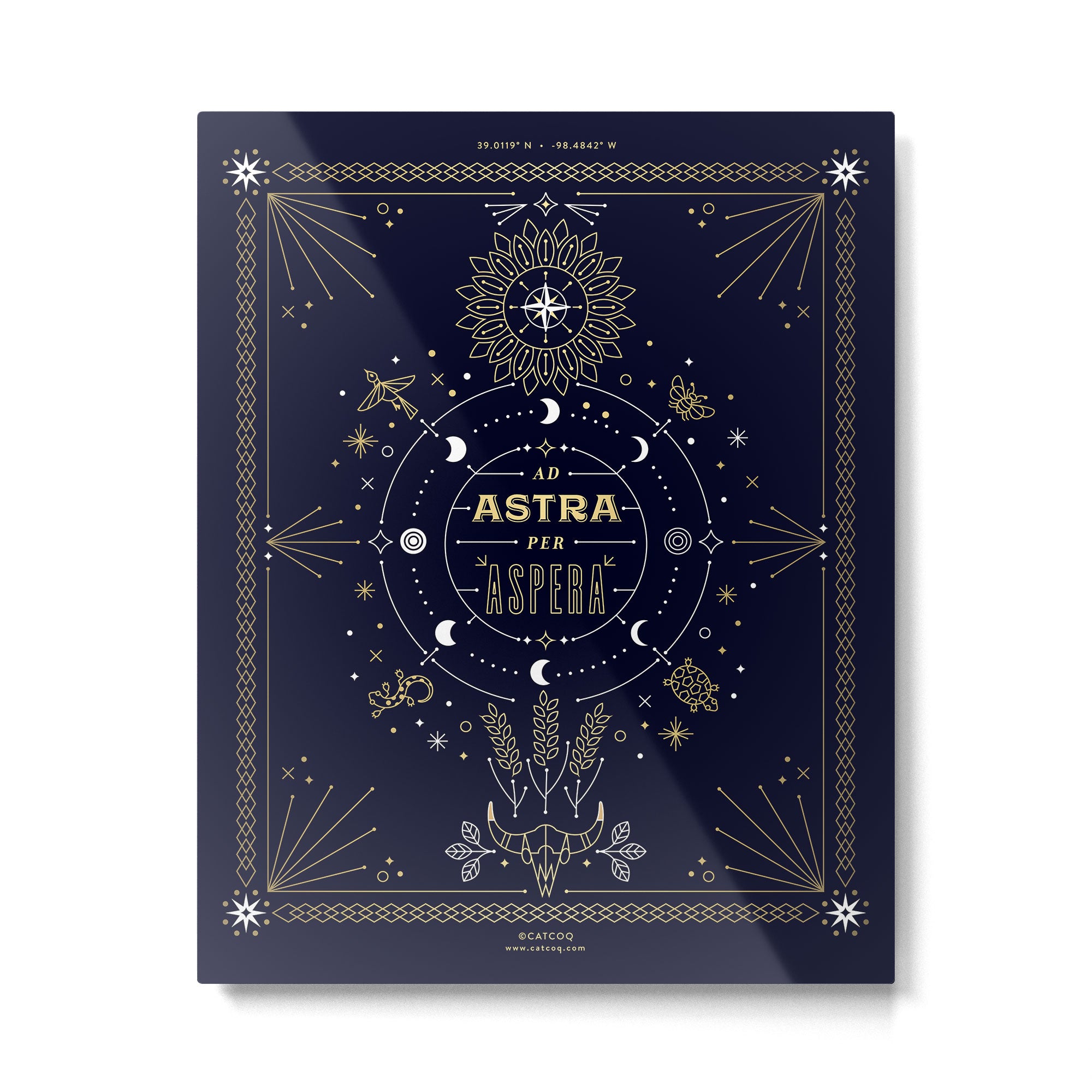 Ad Astra Per Aspera Metal Print Gallery Image 6
