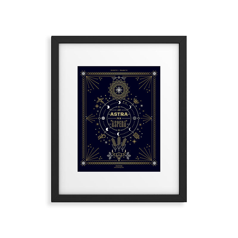 Ad Astra Per Aspera Framed Art Print Gallery Image 6
