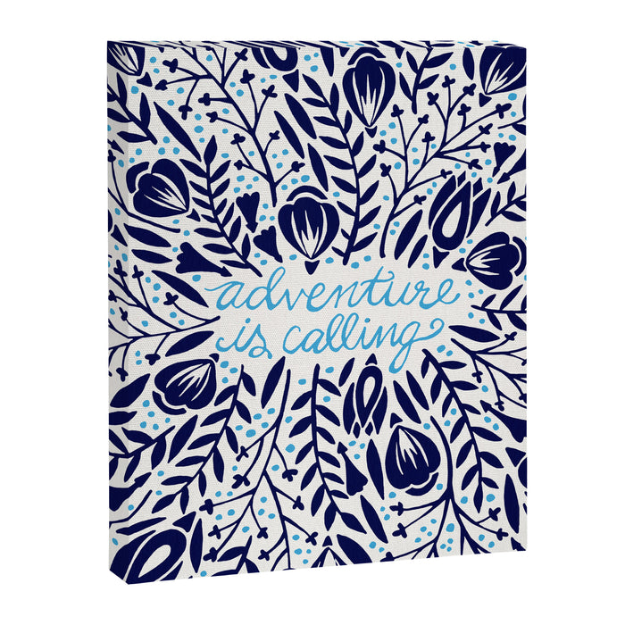 Adventure is Calling - Porcelain Palette Canvas Print Gallery Image 1
