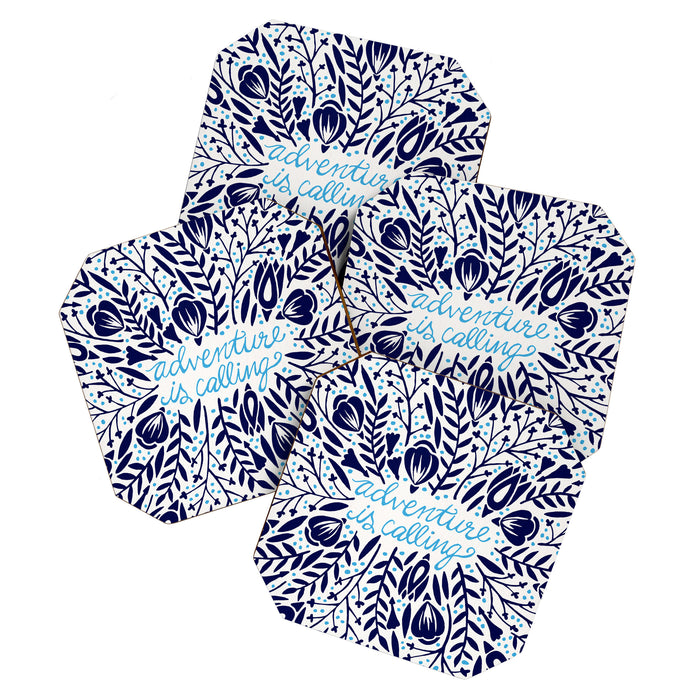 Adventure is Calling - Porcelain Palette Coaster Gallery Image 1