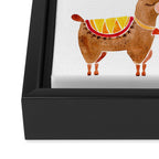 Alpacas Framed Canvas Print Gallery Image 3