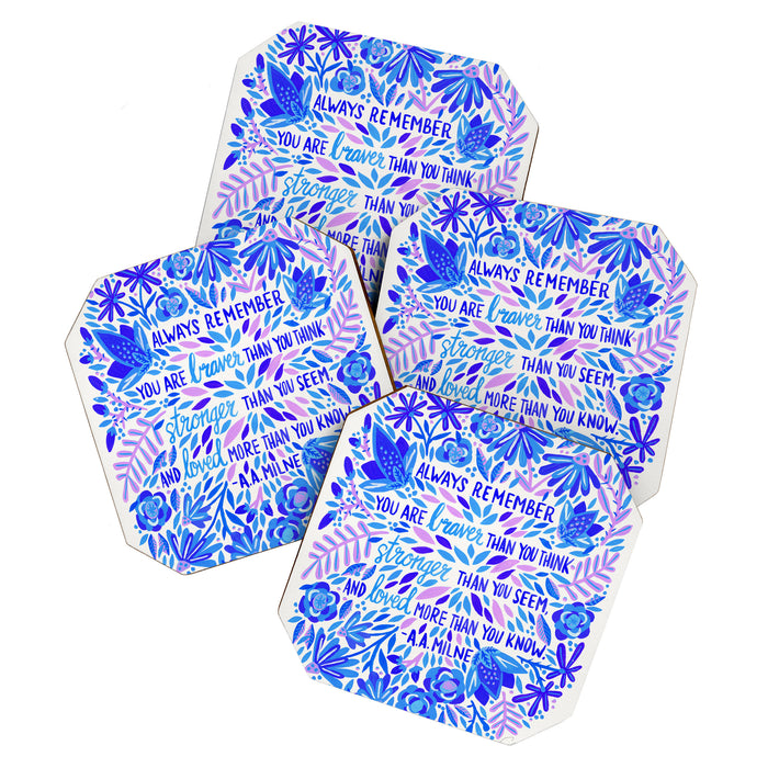 Always Remember - Indigo Palette Coaster Gallery Image 1