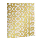 Asanoha Pattern - Gold Canvas Print Gallery Image 6