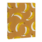 Banana Pattern - Ochre Canvas Print Gallery Image 8