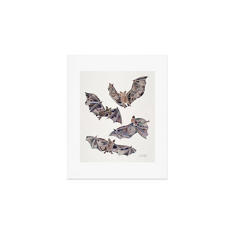 Bat Collection Art Print Gallery Image 1
