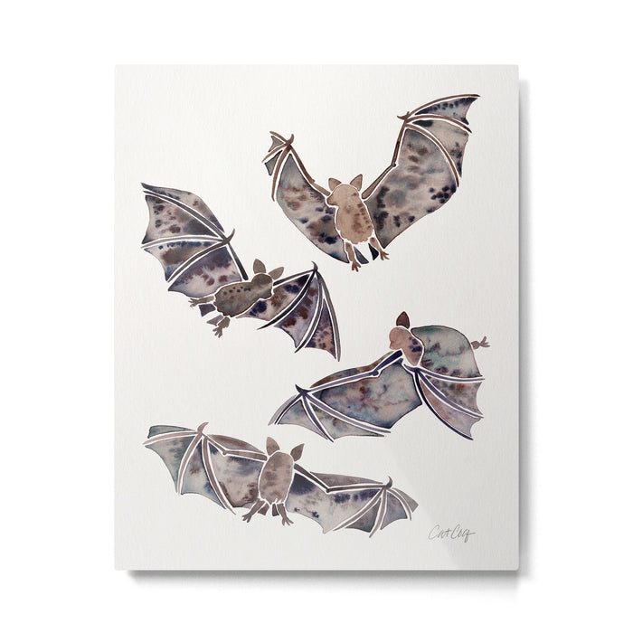Bat Collection Metal Print Gallery Image 1