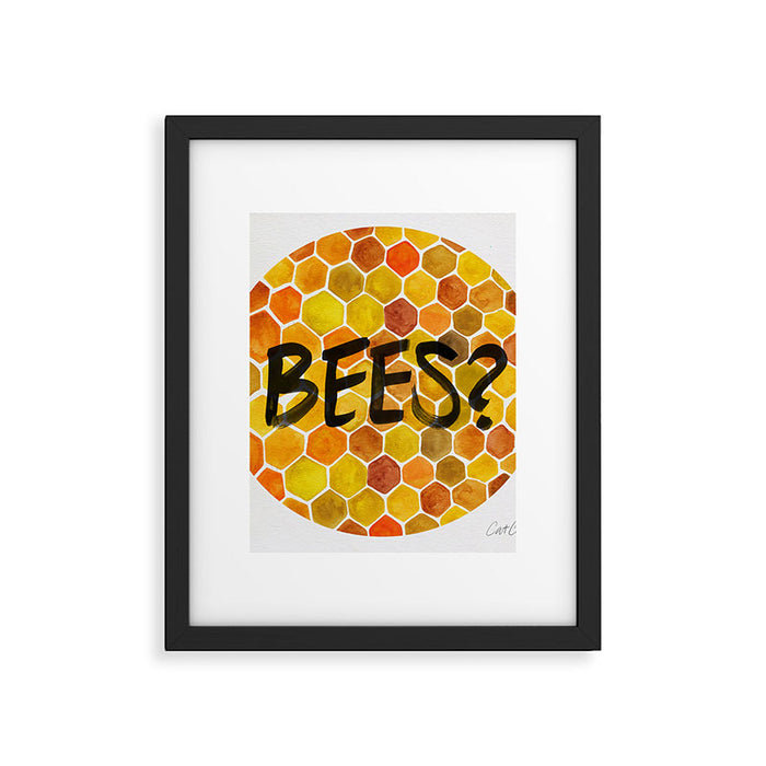BEES? Framed Art Print Gallery Image 1