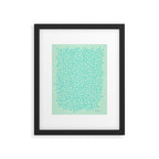 Berry Branches - Mint & Turquoise Palette Framed Art Print Gallery Image 5