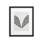 Black Cicada Wings Framed Art Print Gallery Image 6