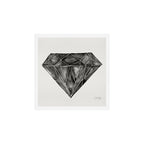 Black Diamond Art Print Gallery Image 1