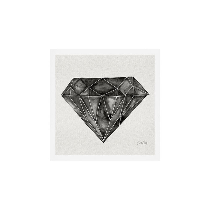 Black Diamond Art Print Gallery Image 1