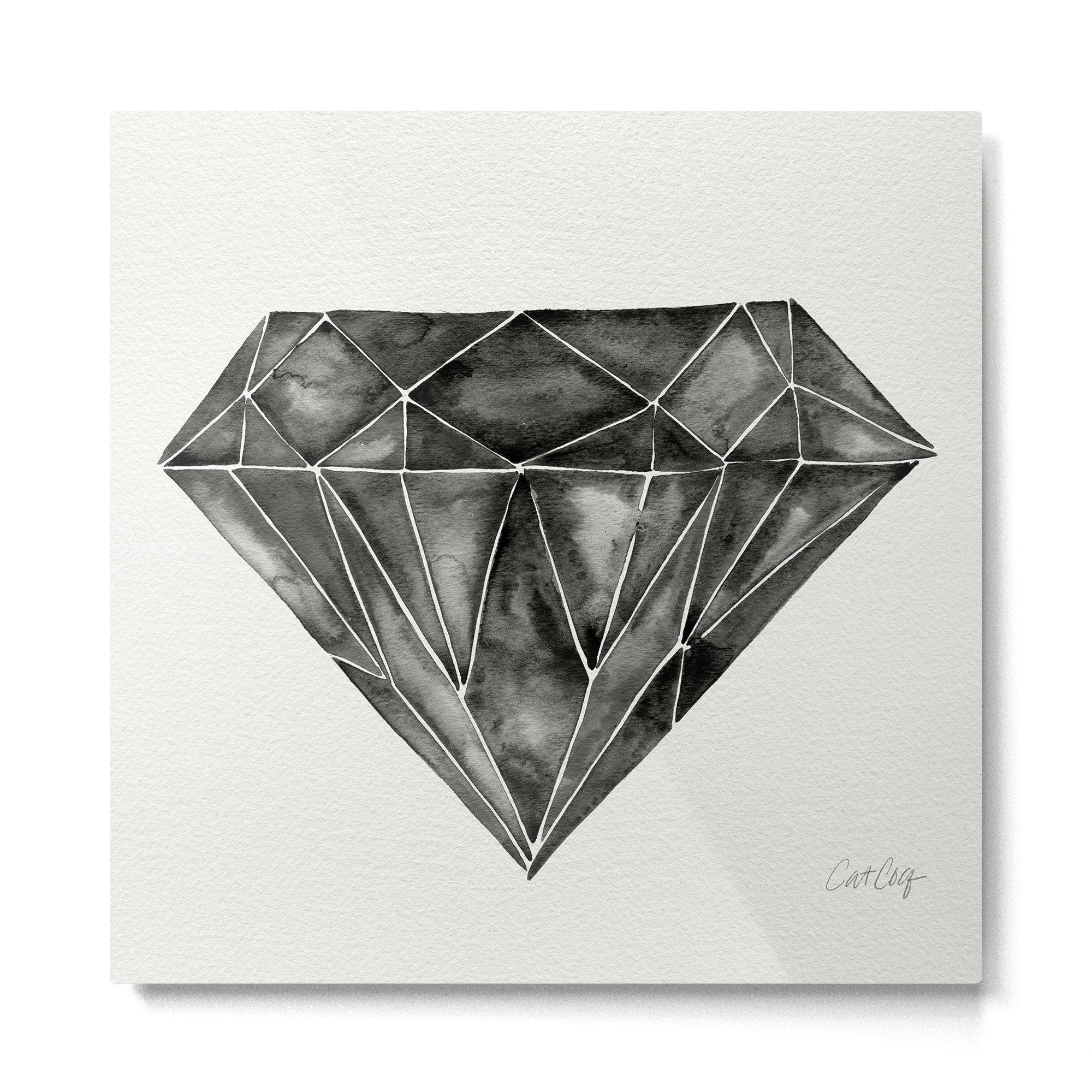 Black Diamond Metal Print Gallery Image 2