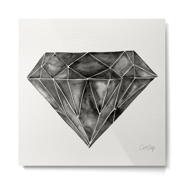 Black Diamond Metal Print Gallery Image 1
