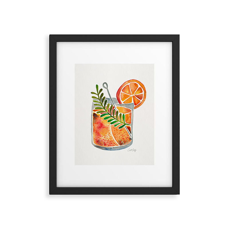 Blood Orange Tequila Sunrise Framed Art Print Gallery Image 4