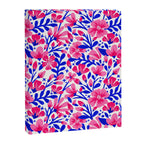 Blossom Pattern â Indigo & Pink Canvas Print Gallery Image 8