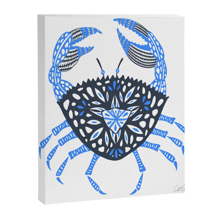 Blue Crab Canvas Print Gallery Image 1