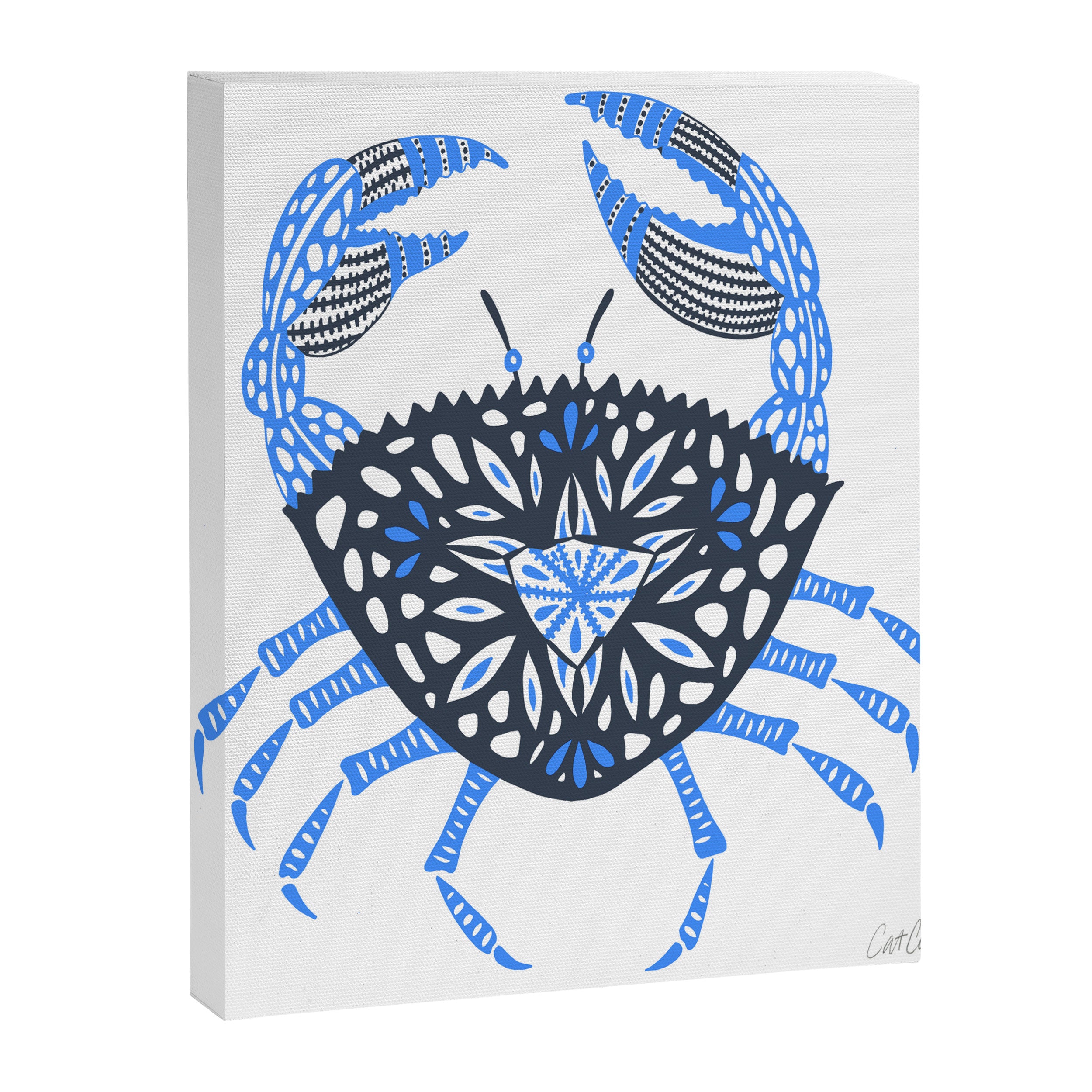 Blue Crab Canvas Print Gallery Image 14