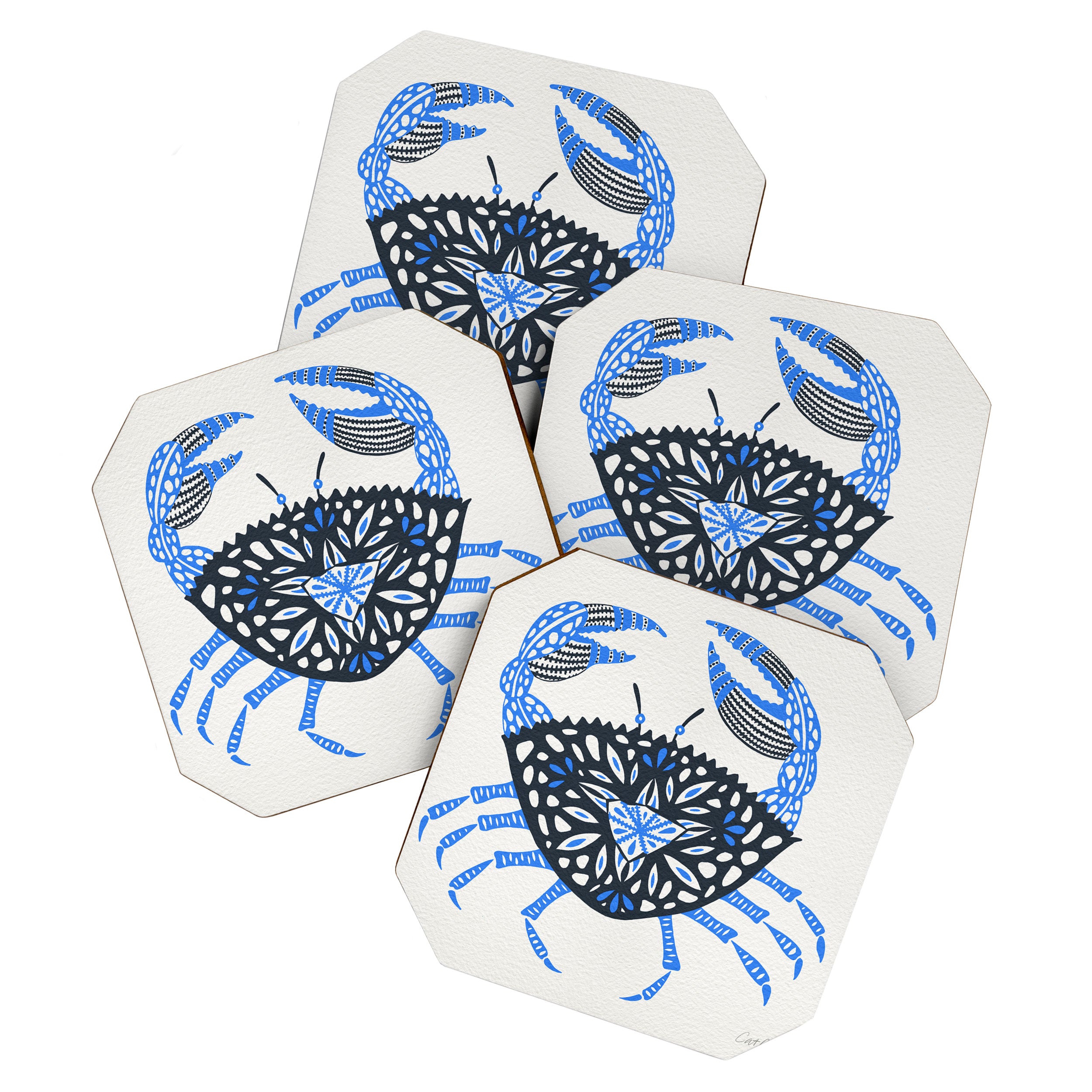 Blue Crab Coaster Gallery Image 1