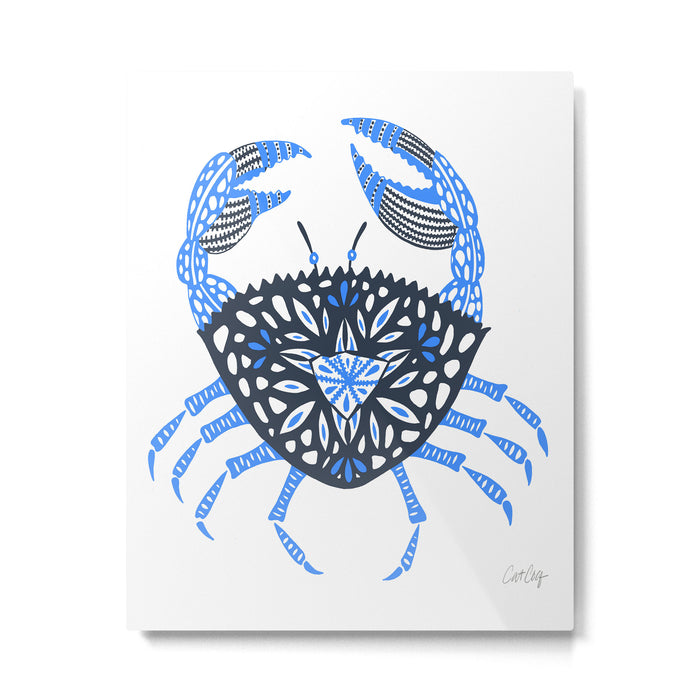 Blue Crab Metal Print Gallery Image 1
