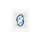 Blue Narwhals Art Print Gallery Image 1