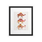 Camel Train Framed Art Print Gallery Image 5