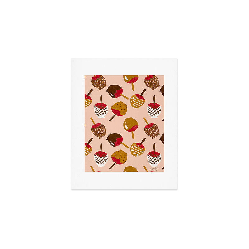 Caramel Apples - Red Art Print Gallery Image 1