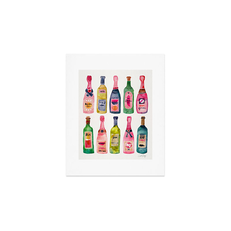 Champagne Collection Art Print Gallery Image 1
