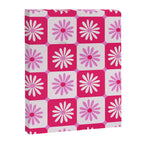 Checkered Daisies - Pink Canvas Print Gallery Image 8