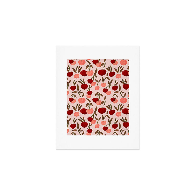 Cherry Collection - Blush Art Print Gallery Image 1