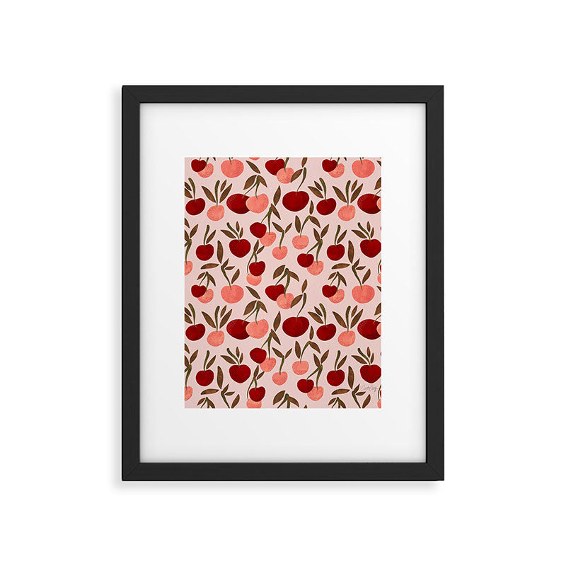 Cherry Collection - Blush Framed Art Print Gallery Image 6