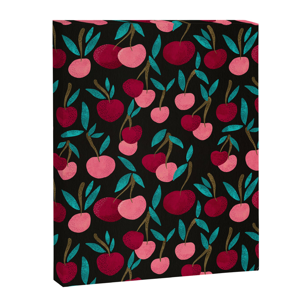Cherry Collection - Charcoal Canvas Print Gallery Image 8